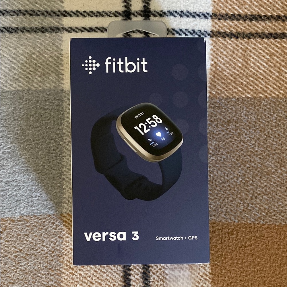 Fitbit Versa 3 Smartwatch - Black